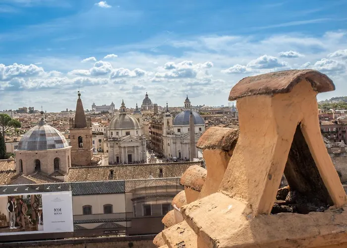Апартаменты Roof Magic Piazza Del Popolo Рим