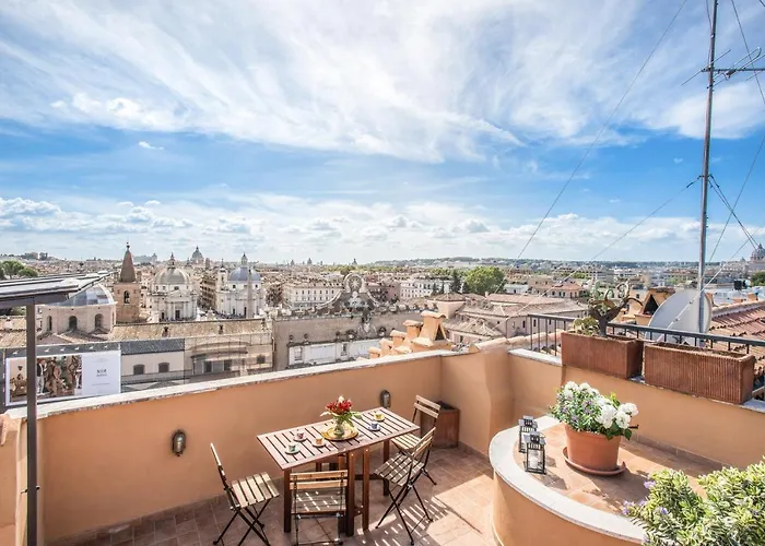 Roof Magic Piazza Del Popolo Апартаменты Рим